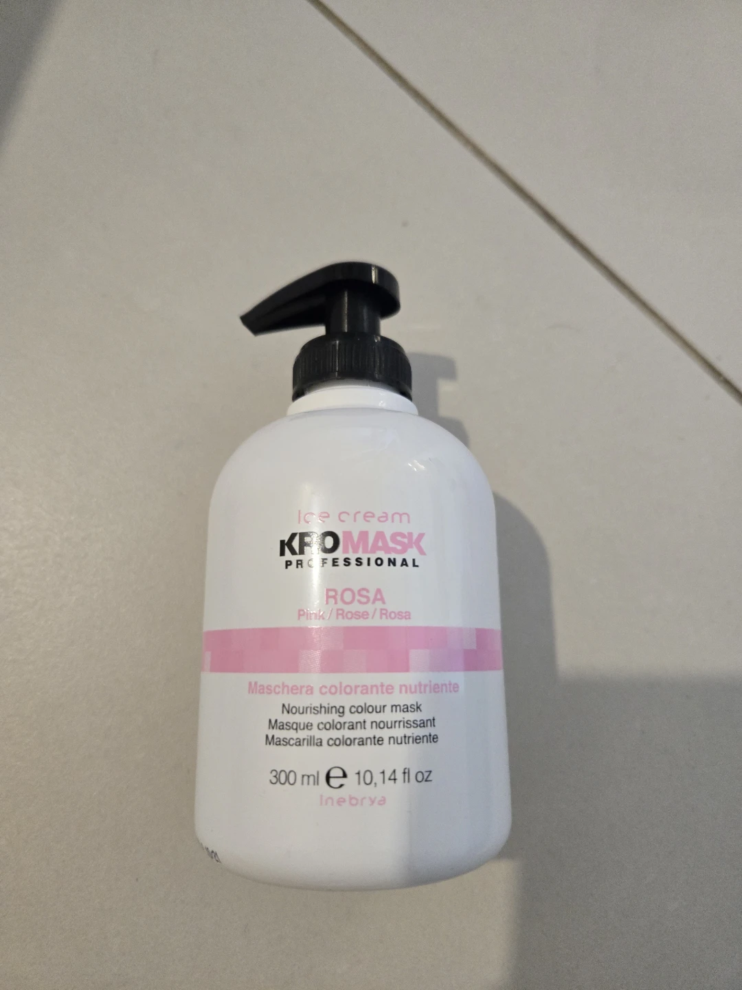 Brand New Inebrya Ice Cream Kromask Professional Hair Mask- Rosa
