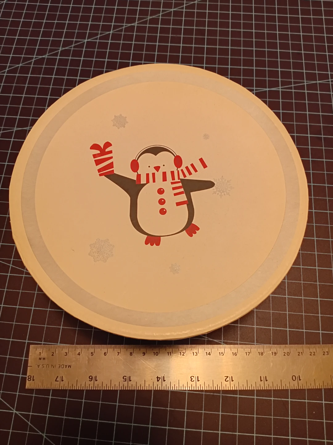 Penguin Holiday Plate - photo 2