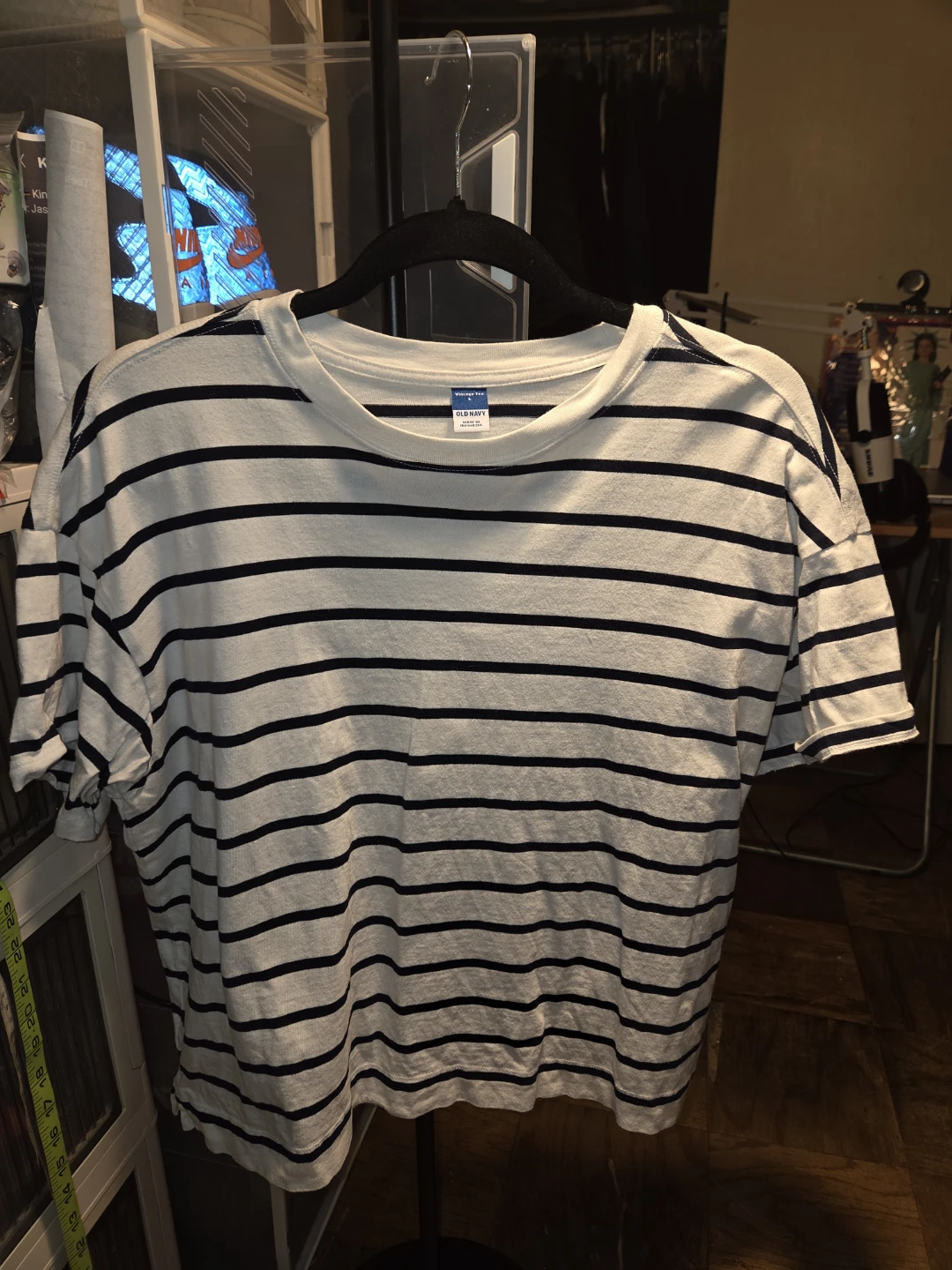 Old Navy Striped Nautical Vintage Tee in a Ladies L