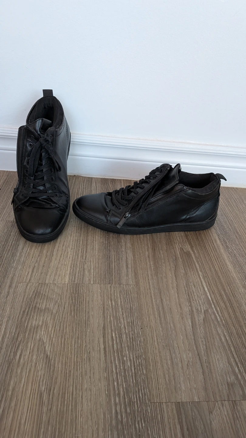 Aldo Black High-Top Sneakers - photo 2
