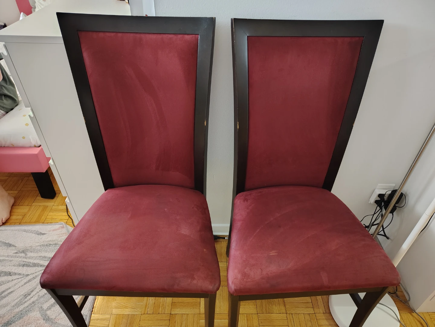 Set of 2 Wooden Dining Chairs - photo 2