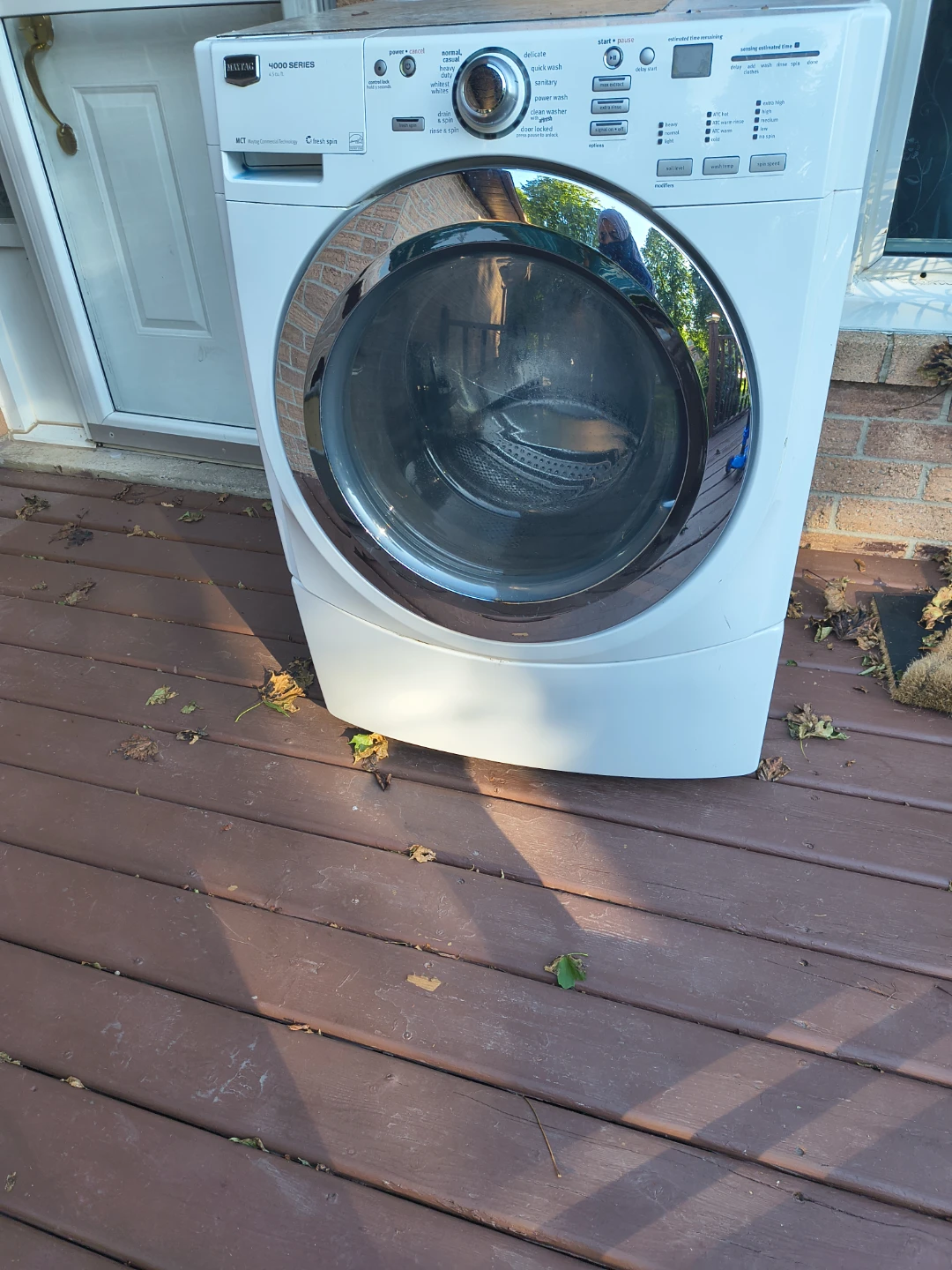 Free Maytag 4000 Series Front Load Washer