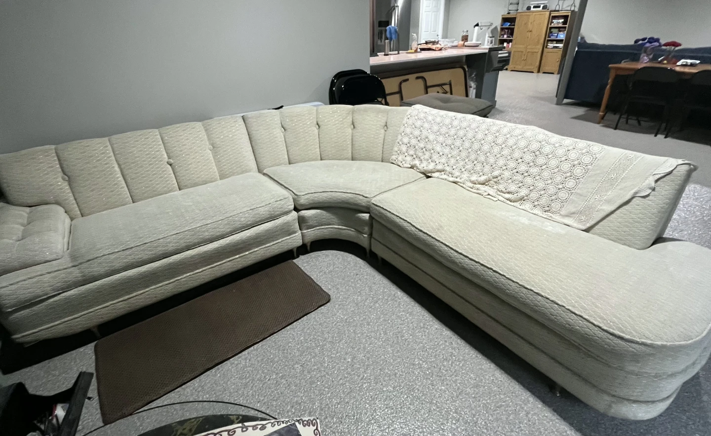 Mid-century modern sectional