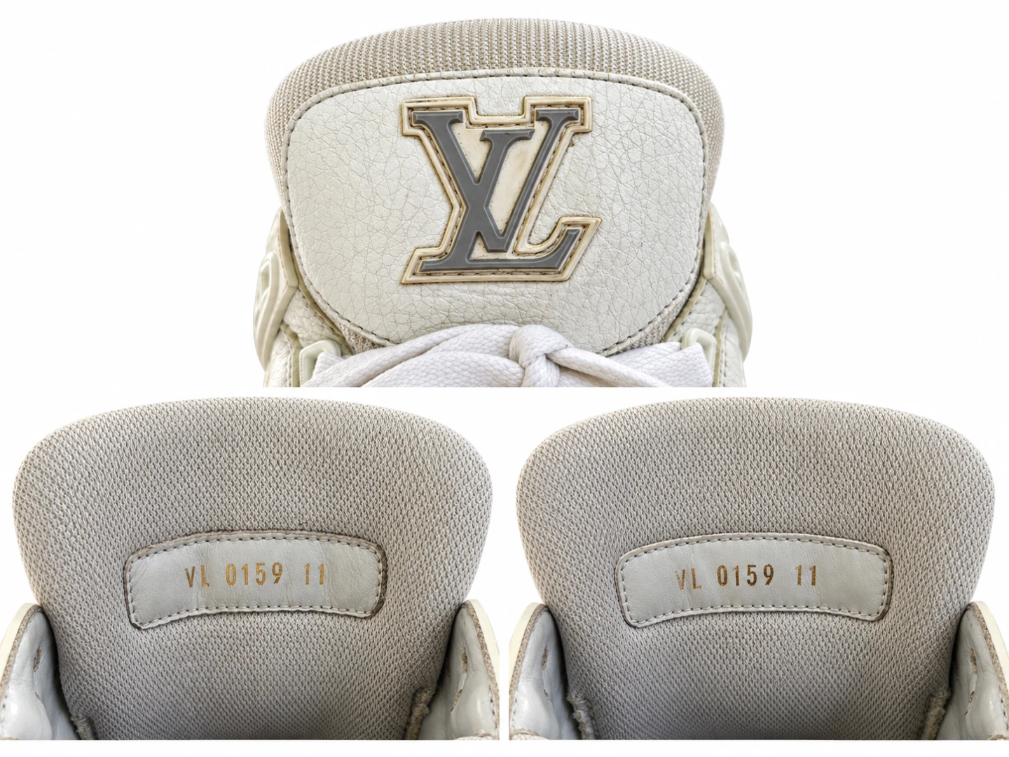 Authenticated Louis Vuitton LV Trainer OG Grey/White | LV 11 - photo 3