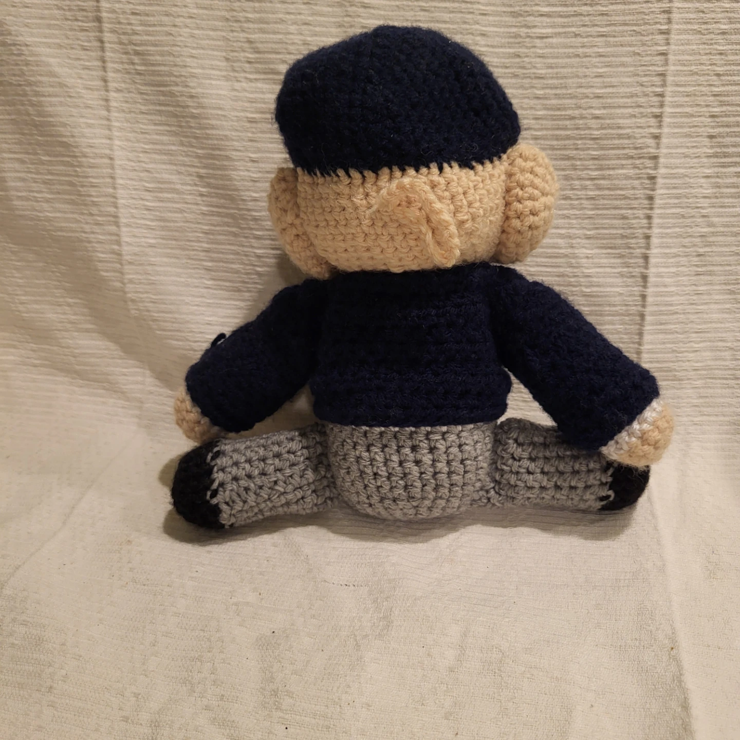 Handmade Crocheted Canadian Soldier Bear - photo 2