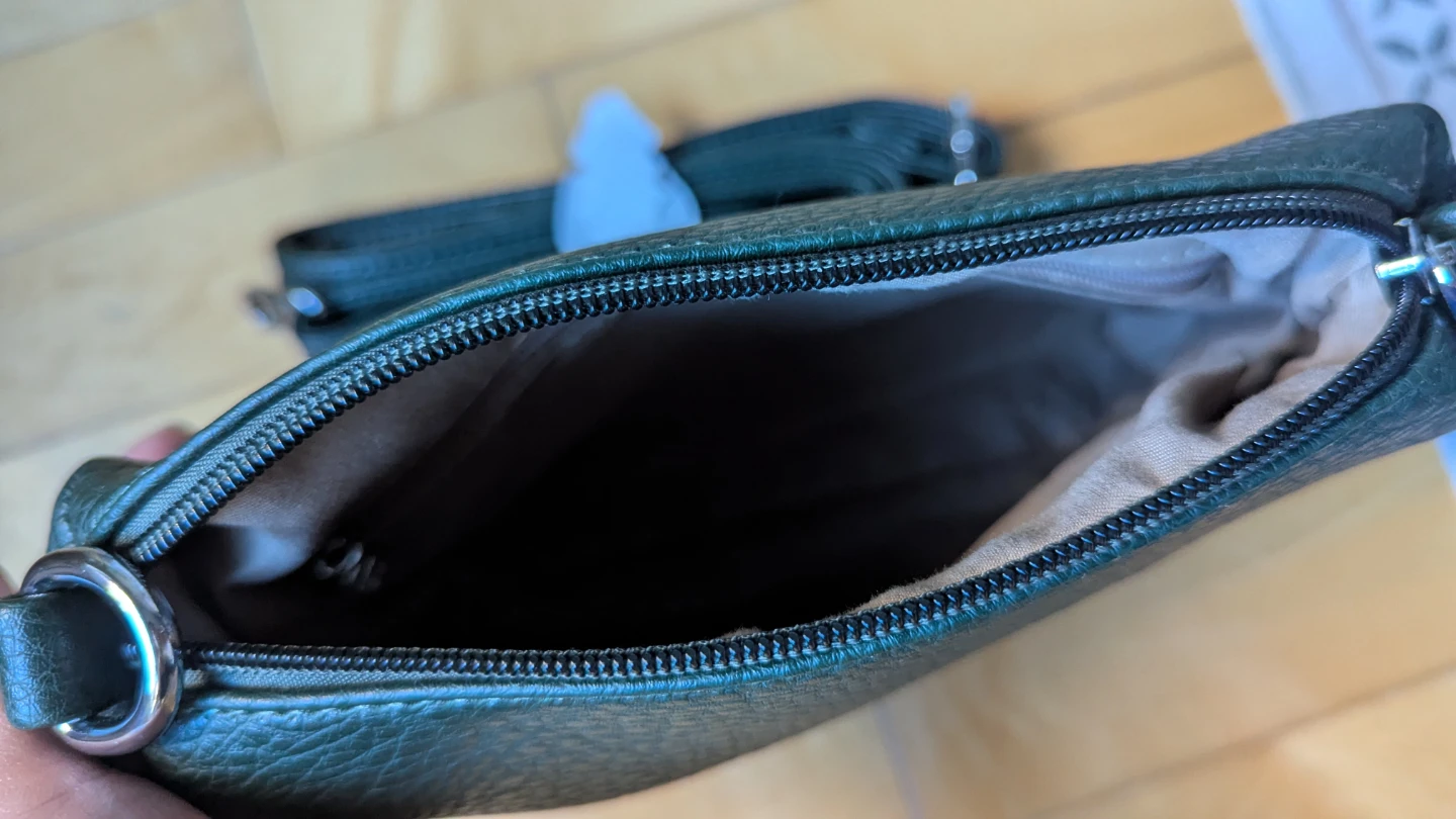 Dark Green Crossbody Bag - photo 3
