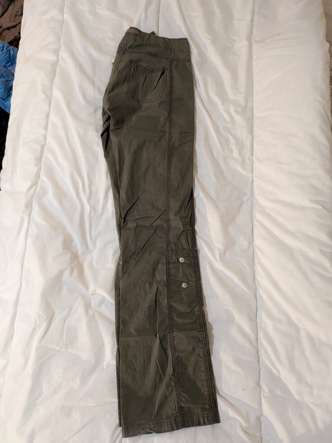 Garage Olive Cargo Pants Size 1 - photo 4