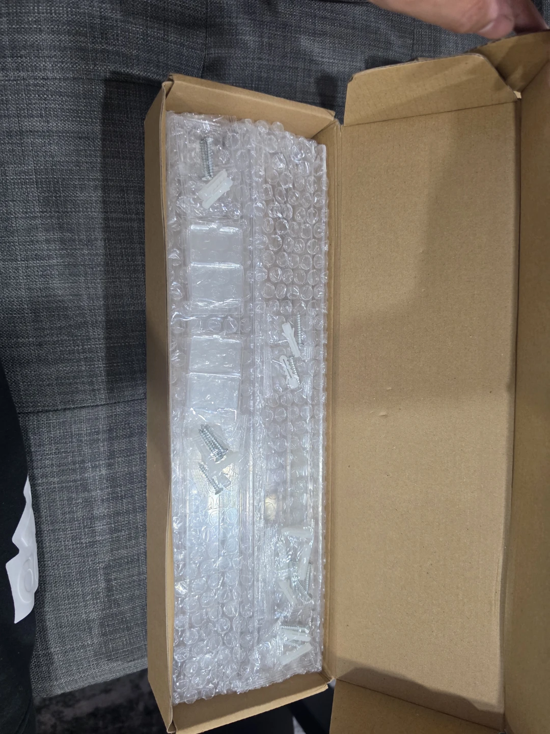 Set of 6 Acrylic Floating Wall Shelves - photo 4
