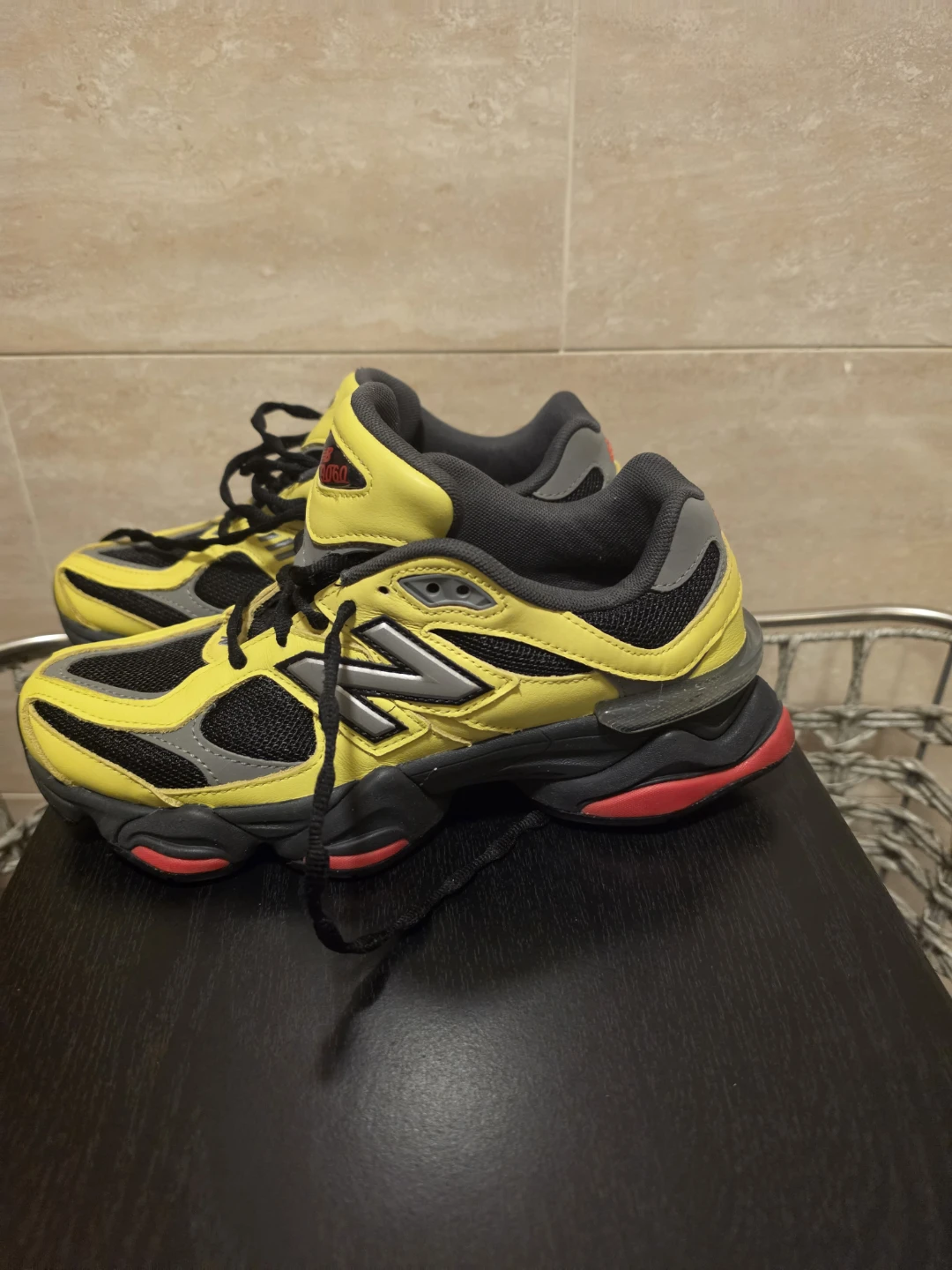 New Balance 9060 Yellow Black Sneakers - photo 4