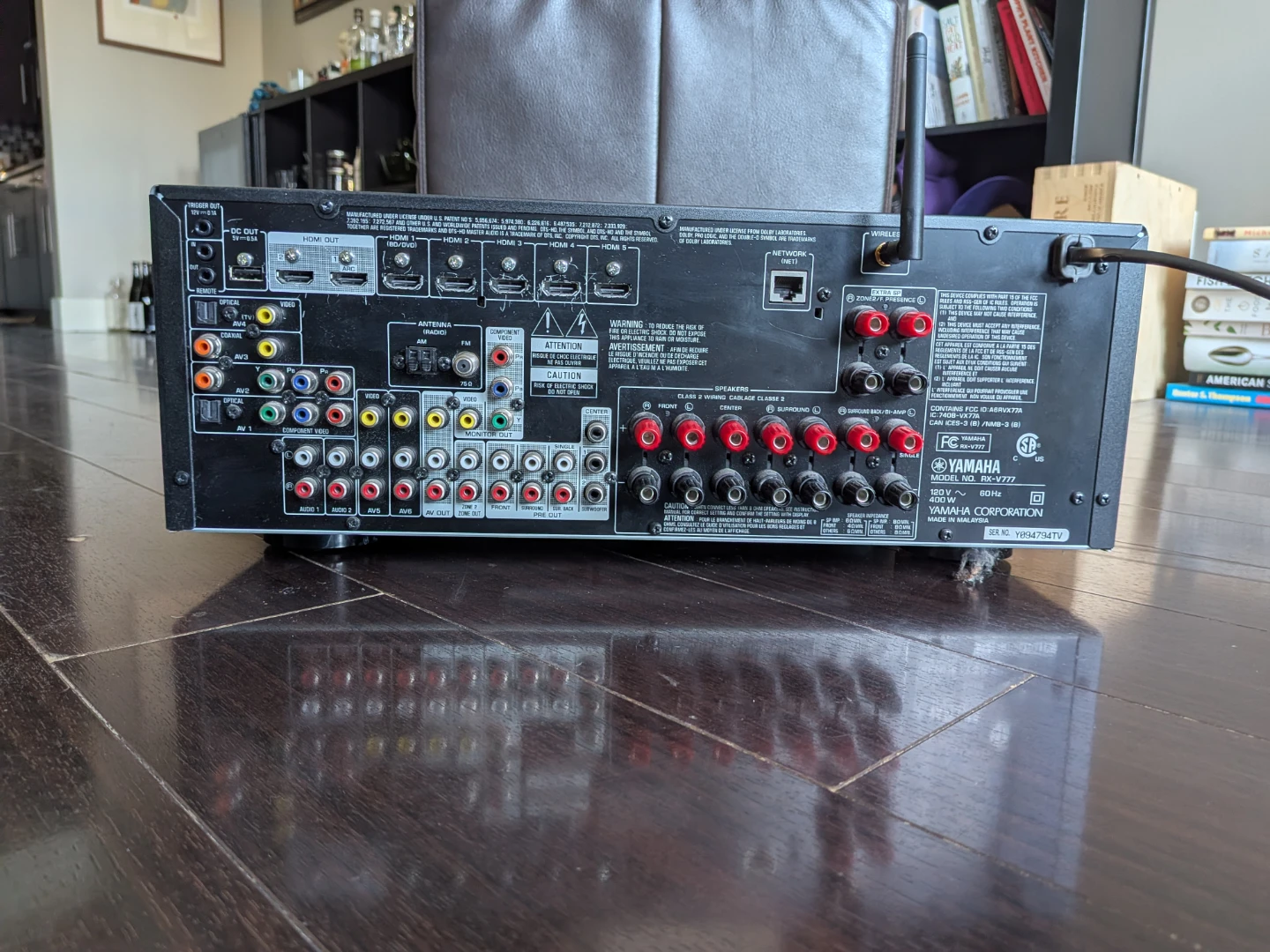 Yamaha RX-V777 Natural Sound AV Receiver - photo 3