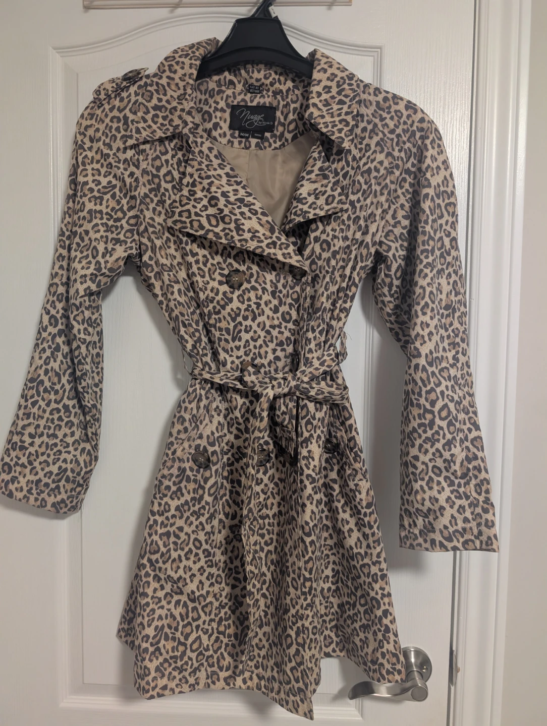 Nugge by Nicole D Leopard Print Trench Coat - photo 2