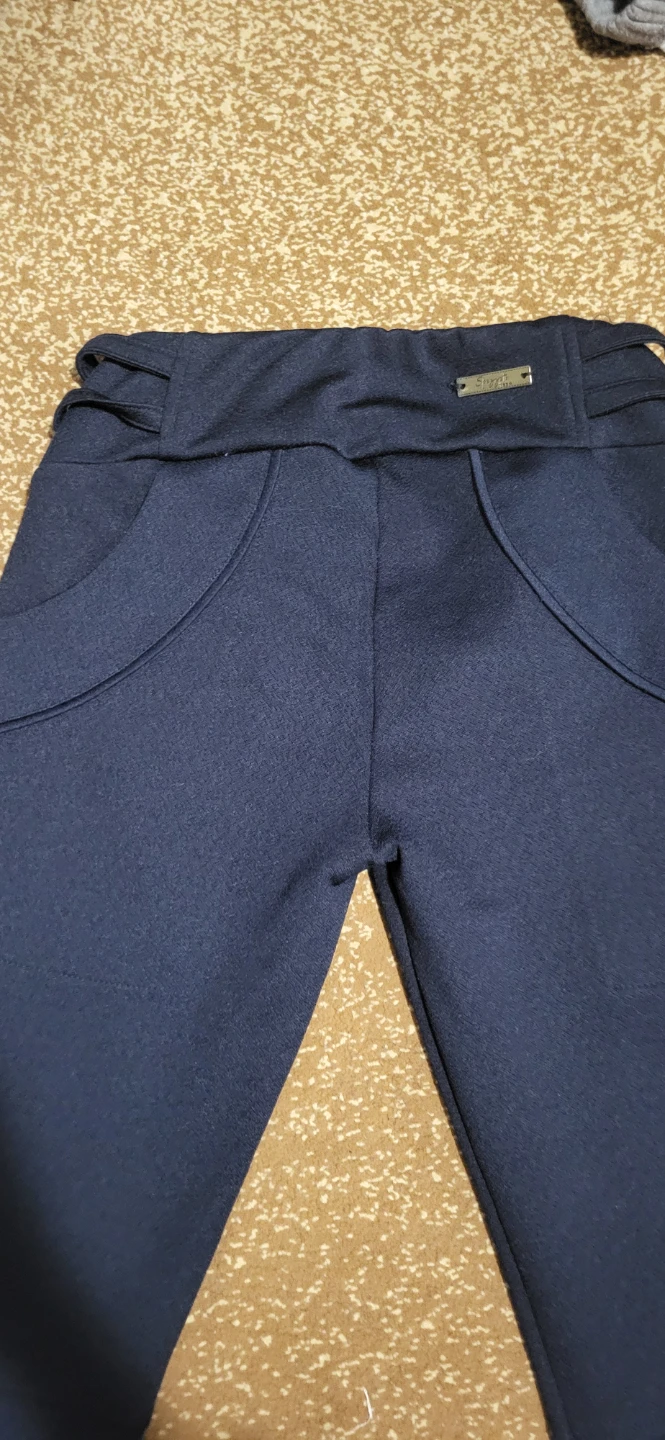Syggy Navy Blue Flared Pants - photo 5