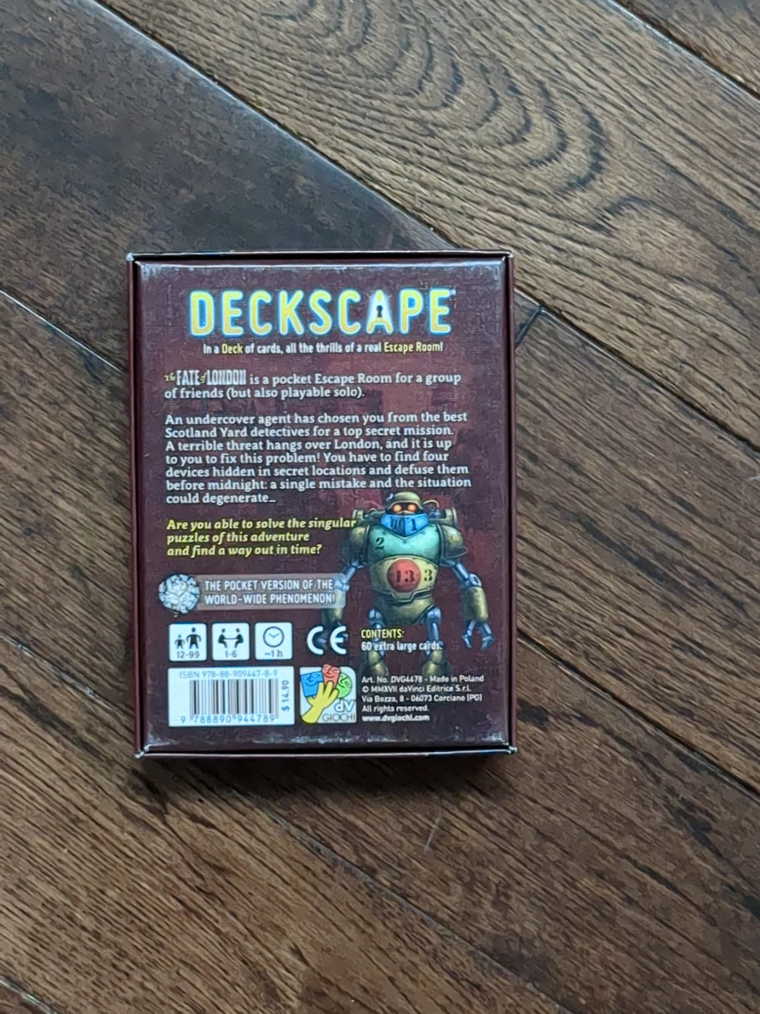 Deckscape: The Fate of London Card Game - photo 2