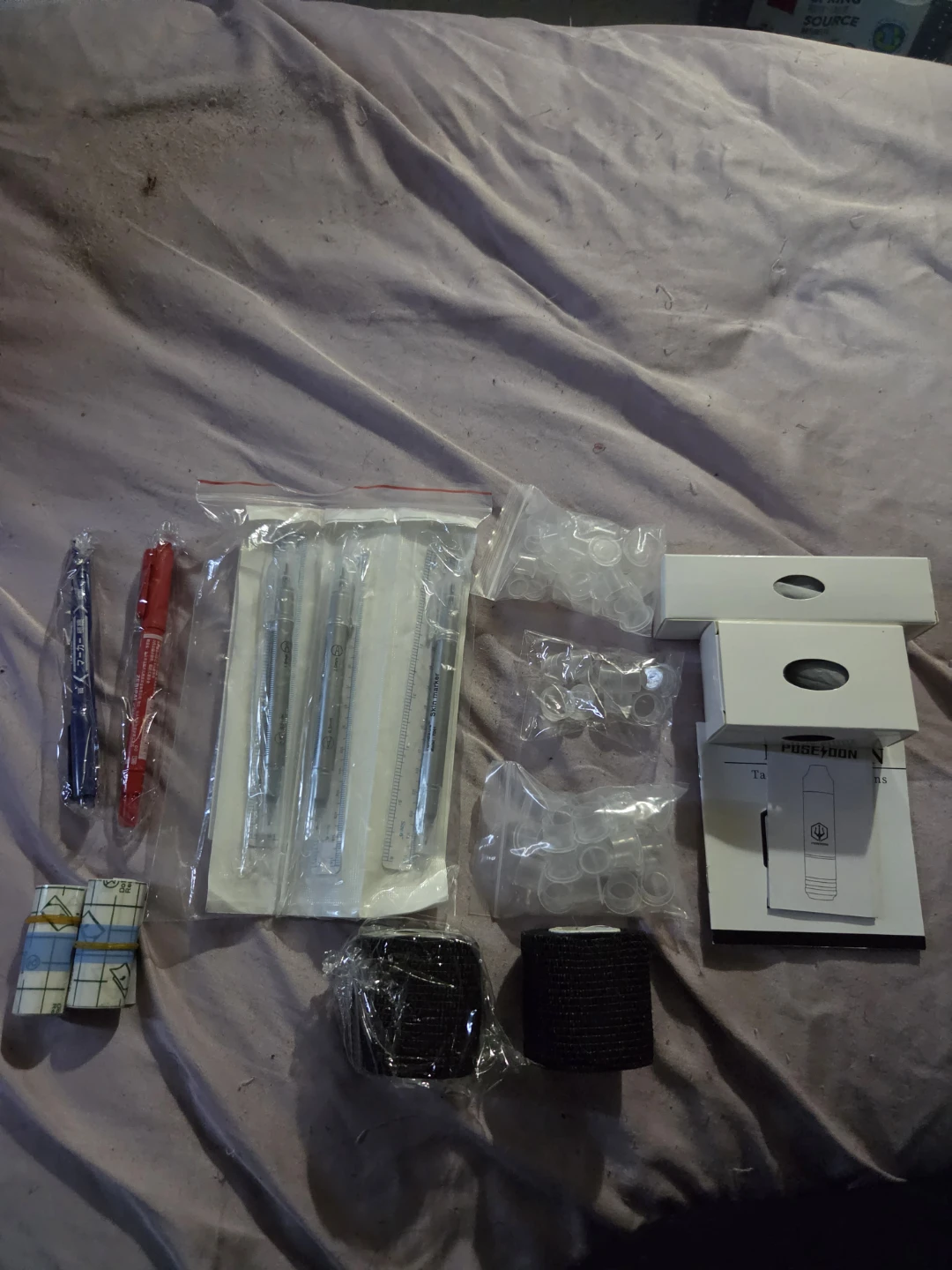 Rusk Tattoo Equipment Carry Case and tattoo Supplies - photo 5