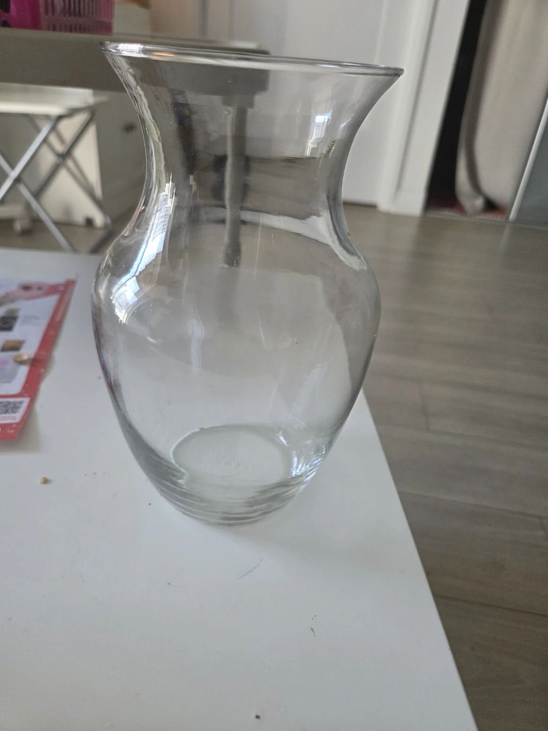 Clear Glass Vase