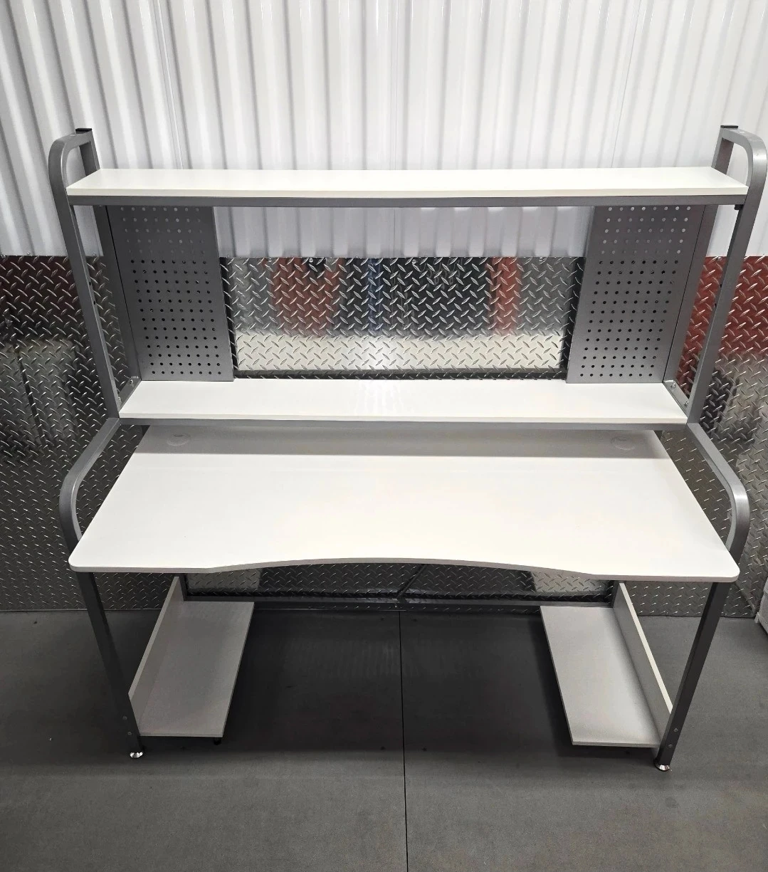IKEA FREDDE Gaming Desk Ergonomic Workstation White - CASH ONLY