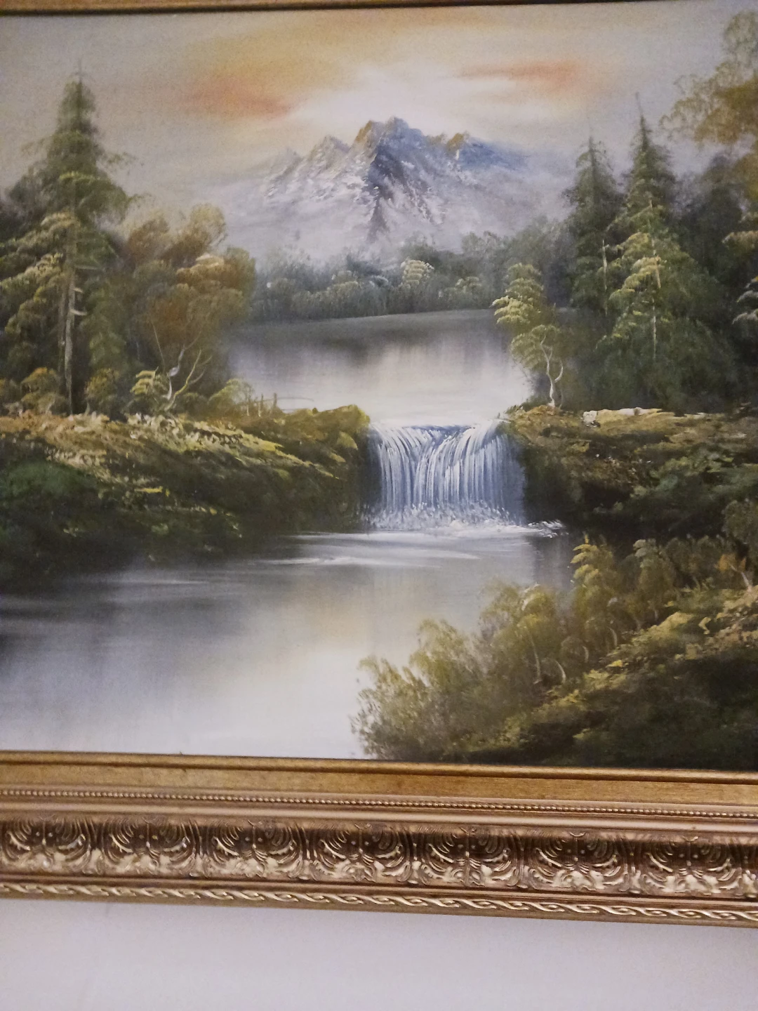 Oil Painting Golden frame length 43 inches - photo 3