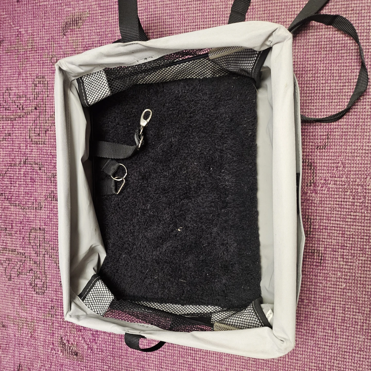Grey Pet Car Booster Seat - photo 5