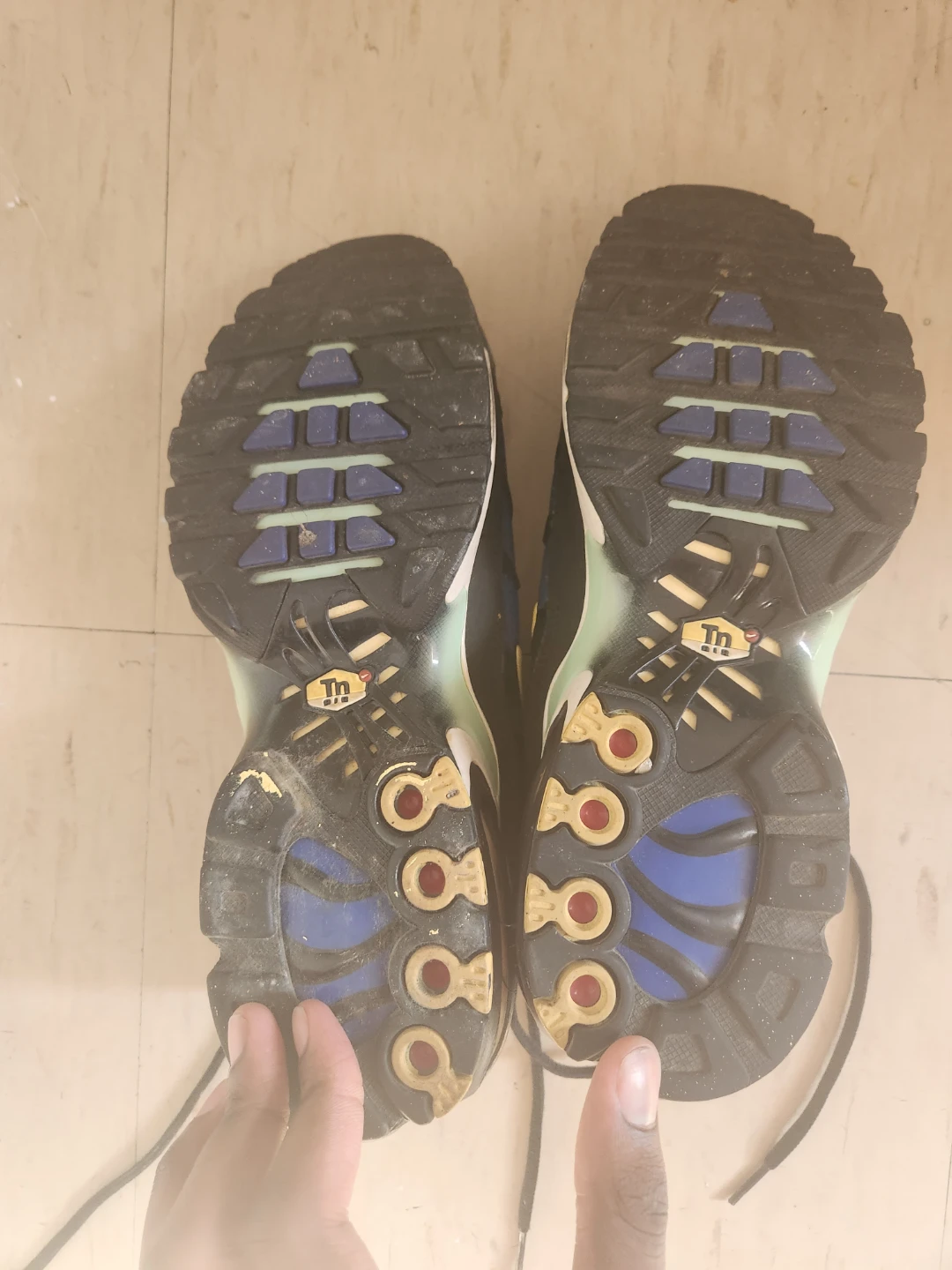 Nike Air Max Plus Blue Sneakers - photo 4