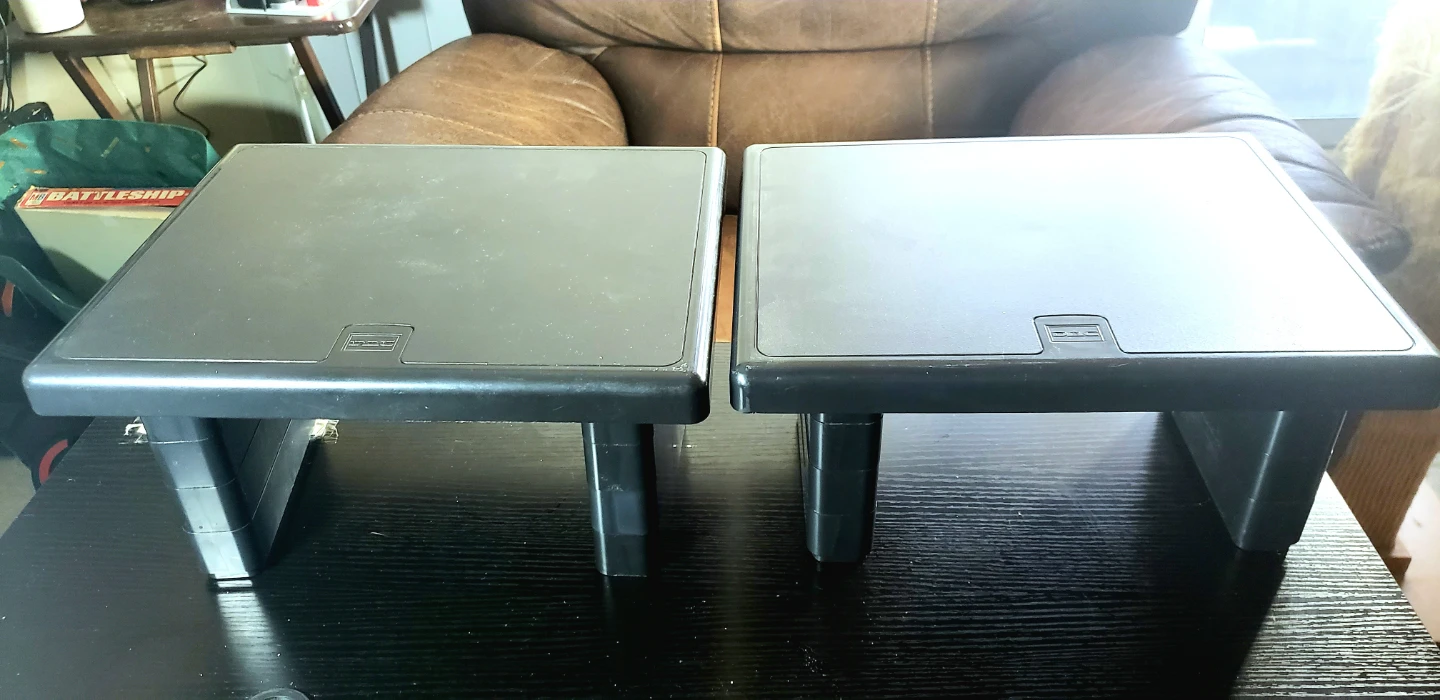 Dac Stax Height Adjustable Rectangle Monitor Stands - 2 pack - photo 3