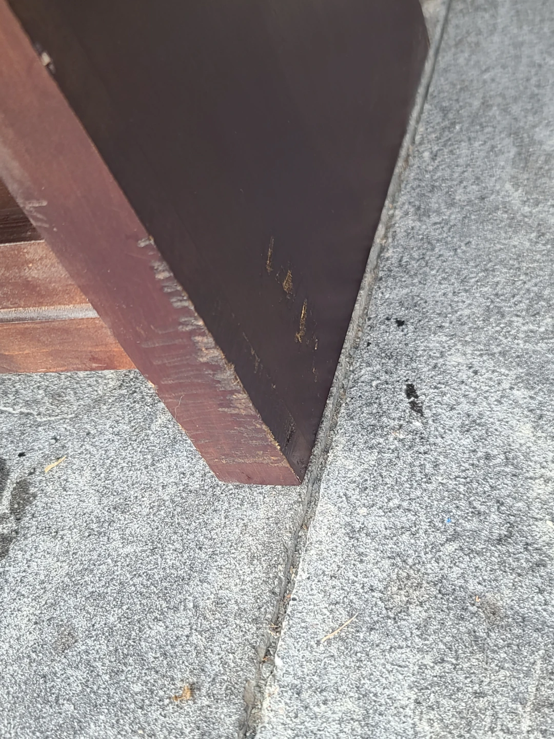 Dark Brown Wooden Bookshelf - photo 4