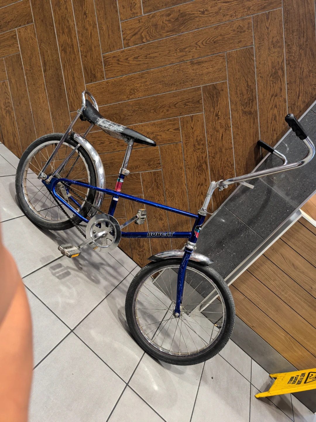 Vintage Blue Bobcat Bicycle - photo 2