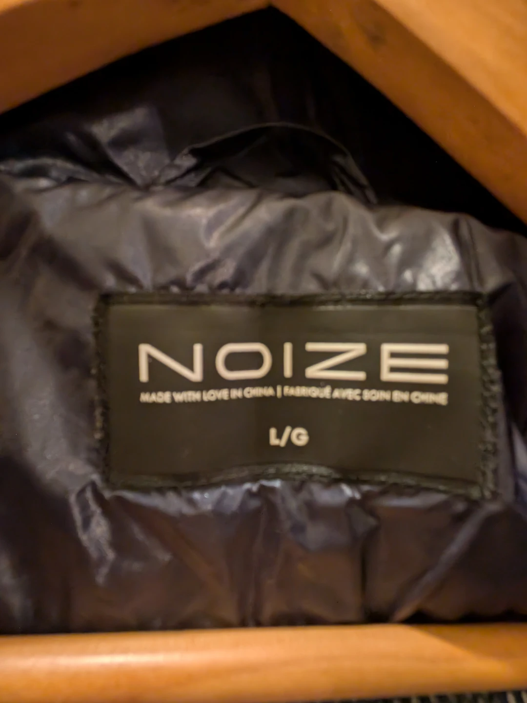 NOIZE Navy Blue Hooded Windbreaker - photo 2