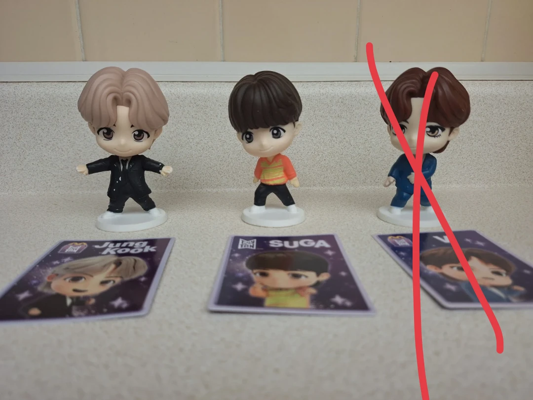 BTS McDonald Meal Toy Figures