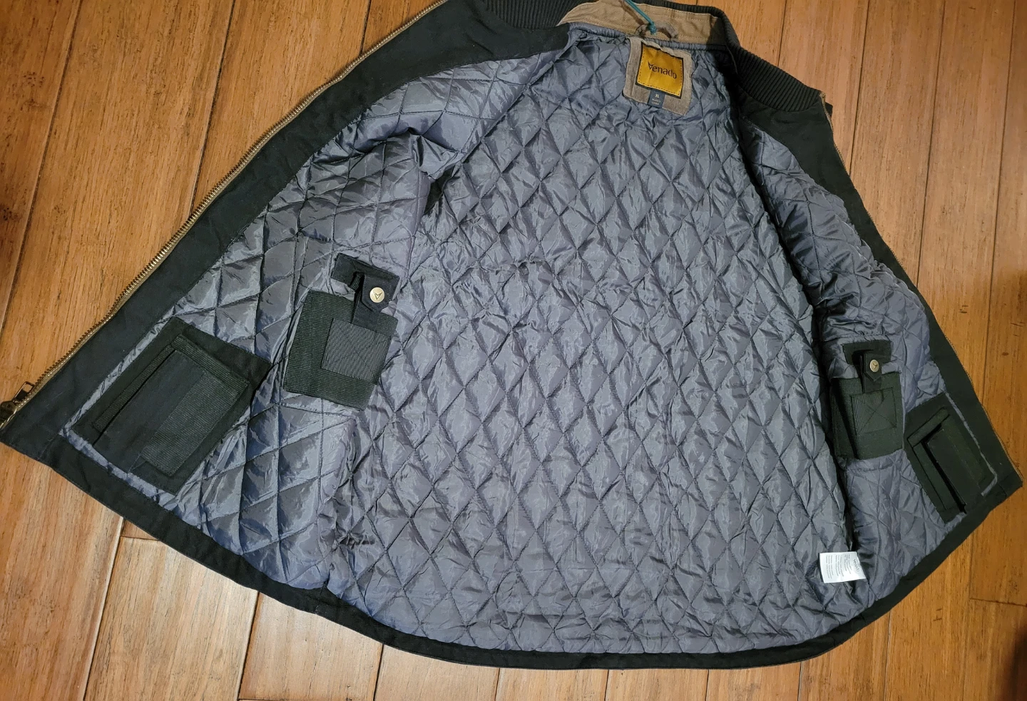 Venado Men's Concealed Carry Black Canvas Vest Size XL / NEW - photo 4