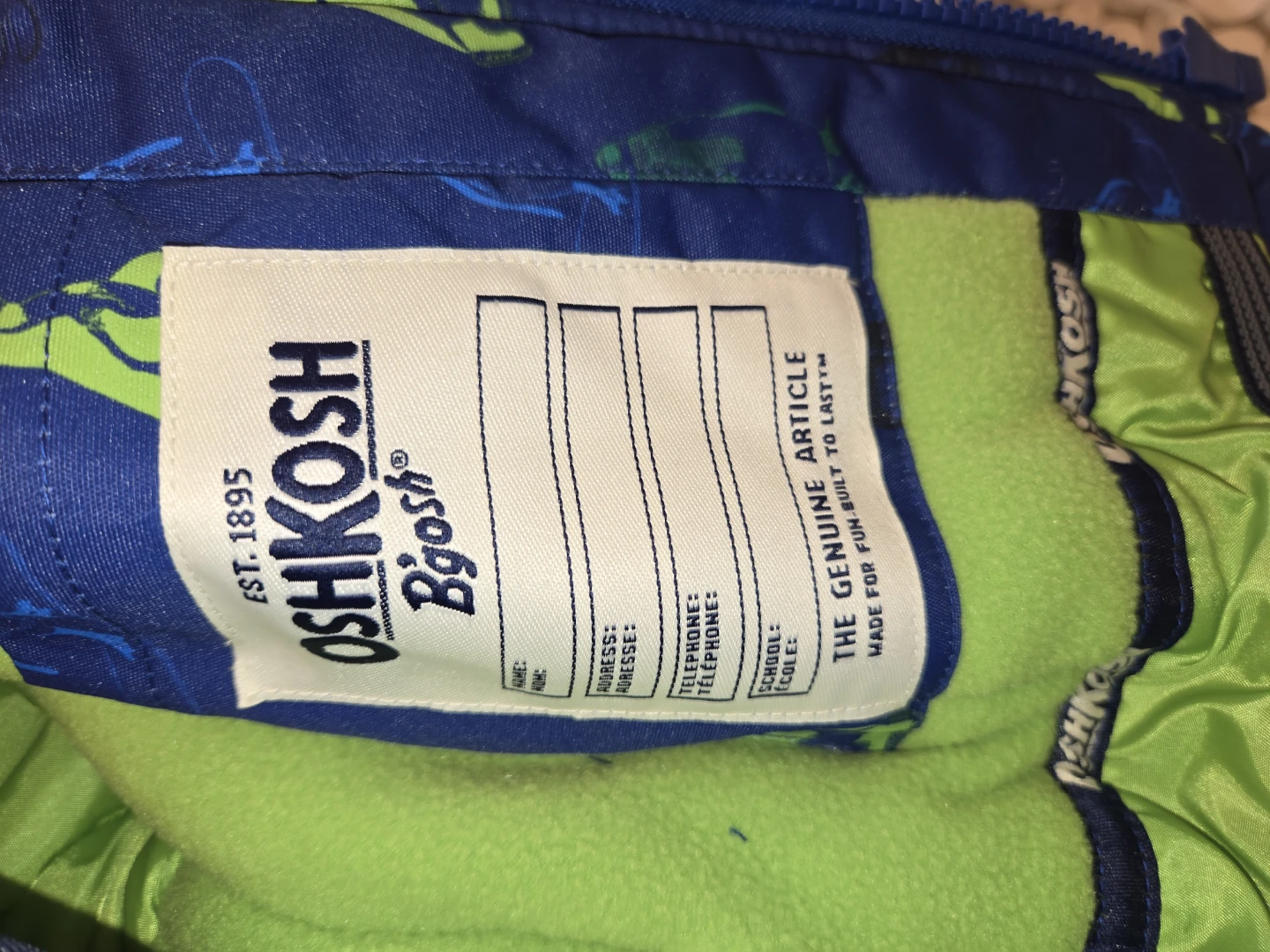 BNWT 12M Snowsuit - photo 5
