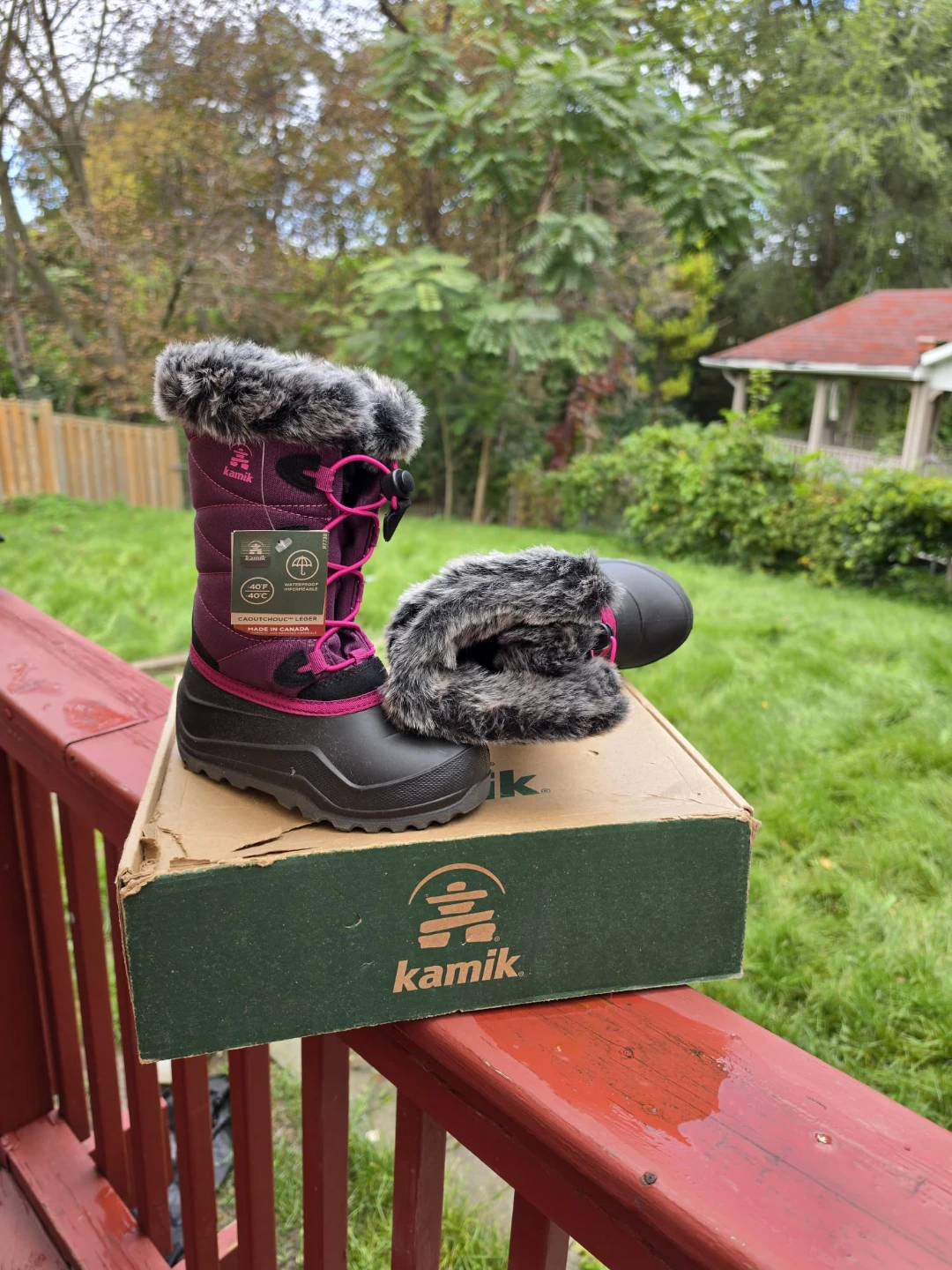 Kamik Girls Winter Boots – Waterproof, -40°C