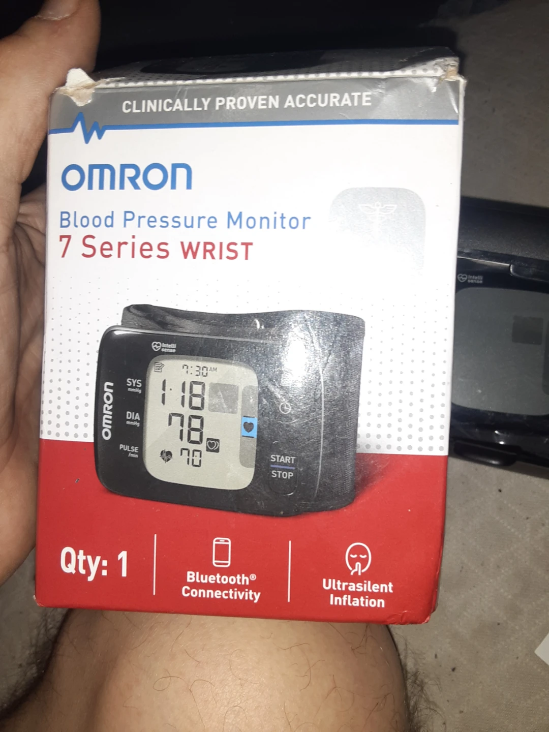 Omron 7 Series Wrist Blood Pressure Monitor - photo 2