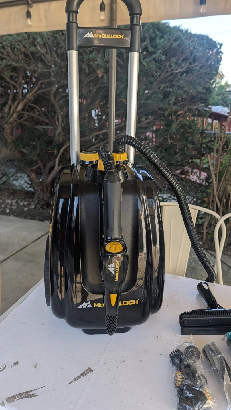 McCulloch MC1385 Deluxe Canister Steam Cleaner limpiador a Vapor - photo 2