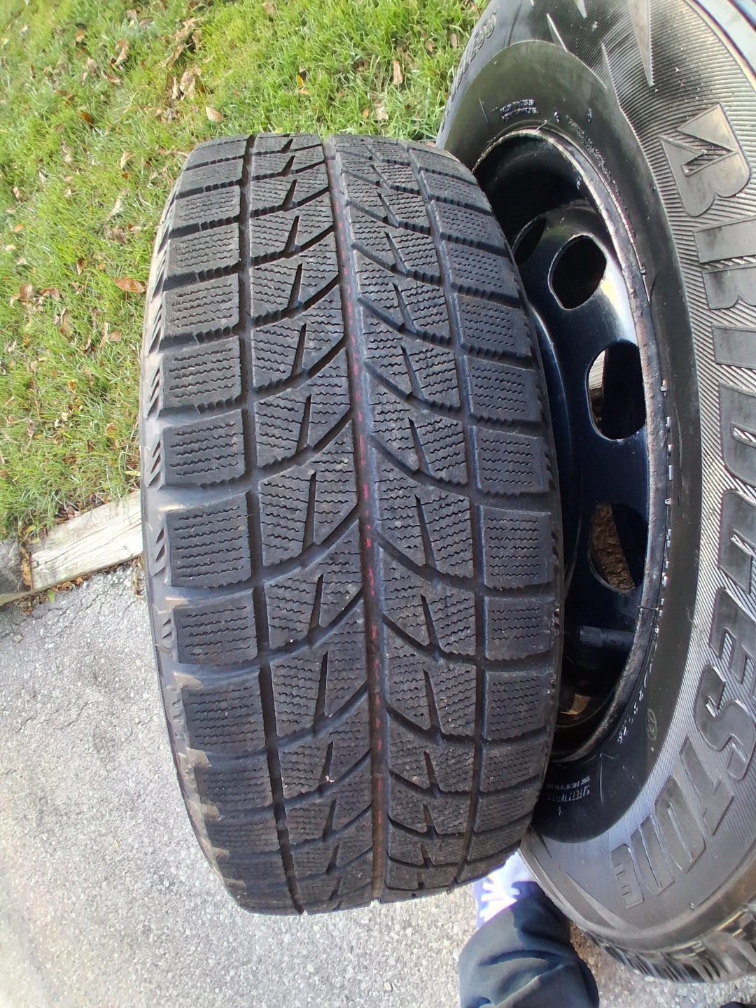 195/65/15, 5 x 114.3 Winter Tires on Steel Rims - photo 3