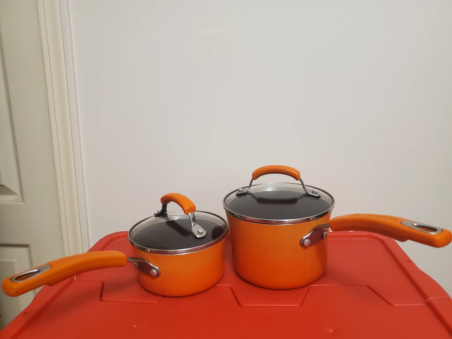 Rachael Ray Porcelain Enamel Saucepan Set