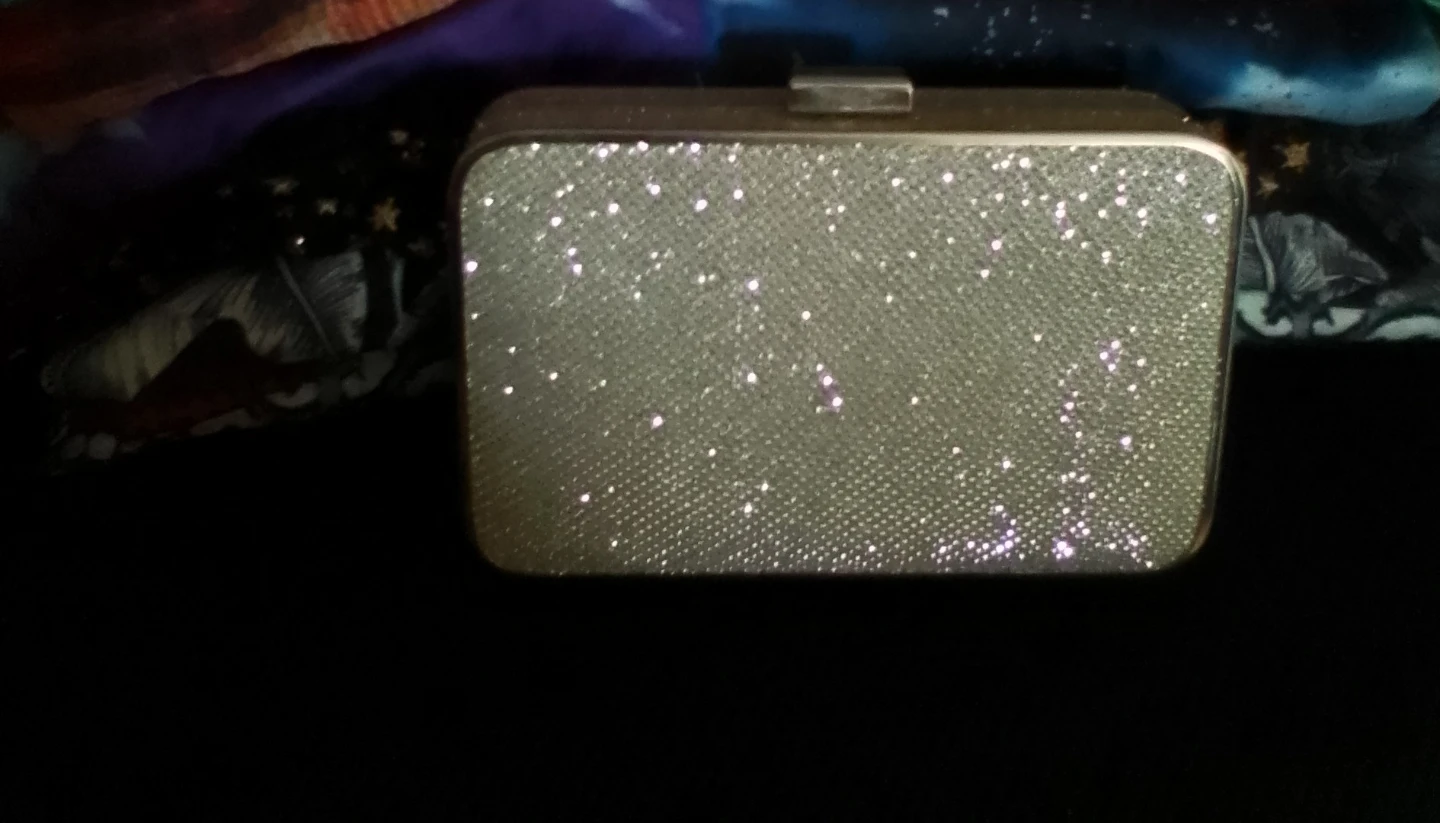 Silver Rhinestone Embellished Clutch - photo 2