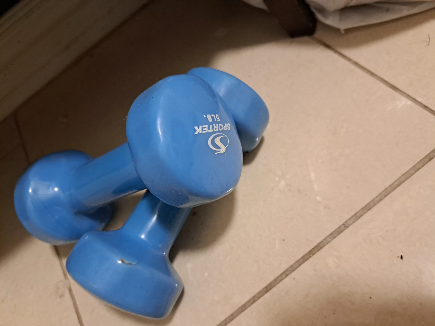 Sportek 5lb Dumbbells