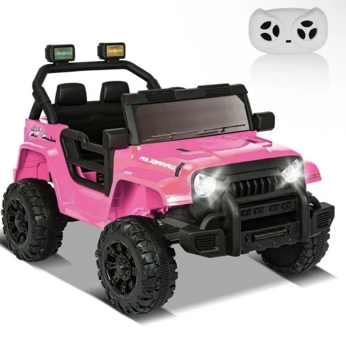 New<> Kids Pink Ride-On SUV Jeep with Remote Control - photo 2