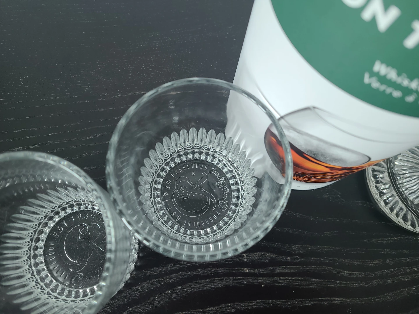 Crown Royal & Chivas Regal Whiskey Glasses + On The Rock Set - photo 2