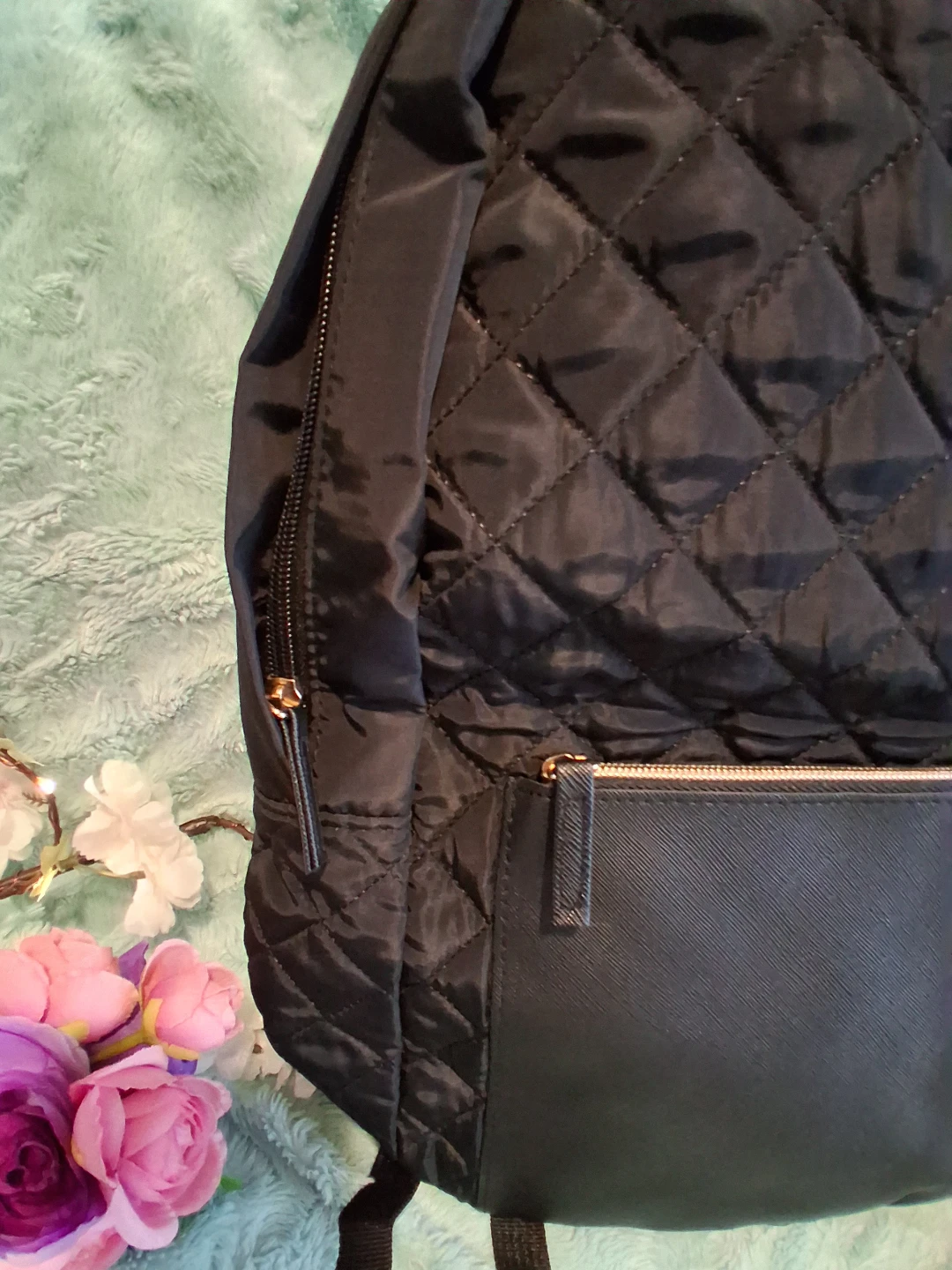 DSW Quilted Black Backpack - photo 5