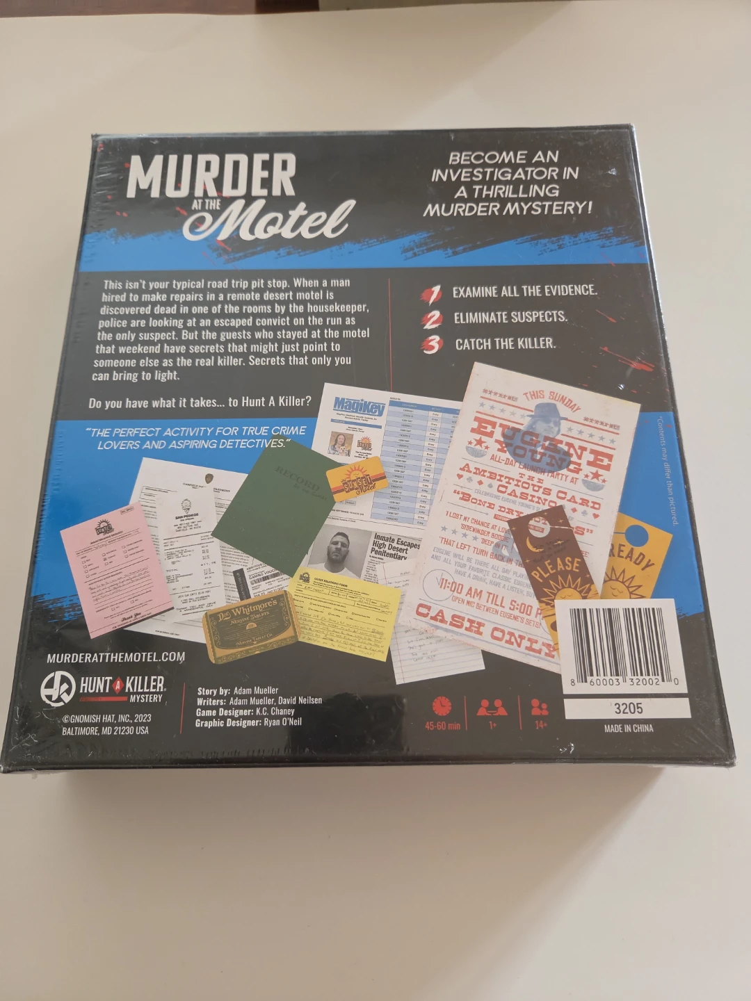 Hunt A Killer: Murder at the Motel Game - photo 2