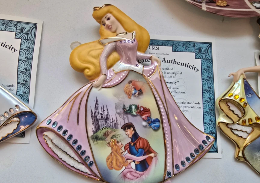 Bradford Exchange Disney Princess Porcelain Collectible plates - photo 4