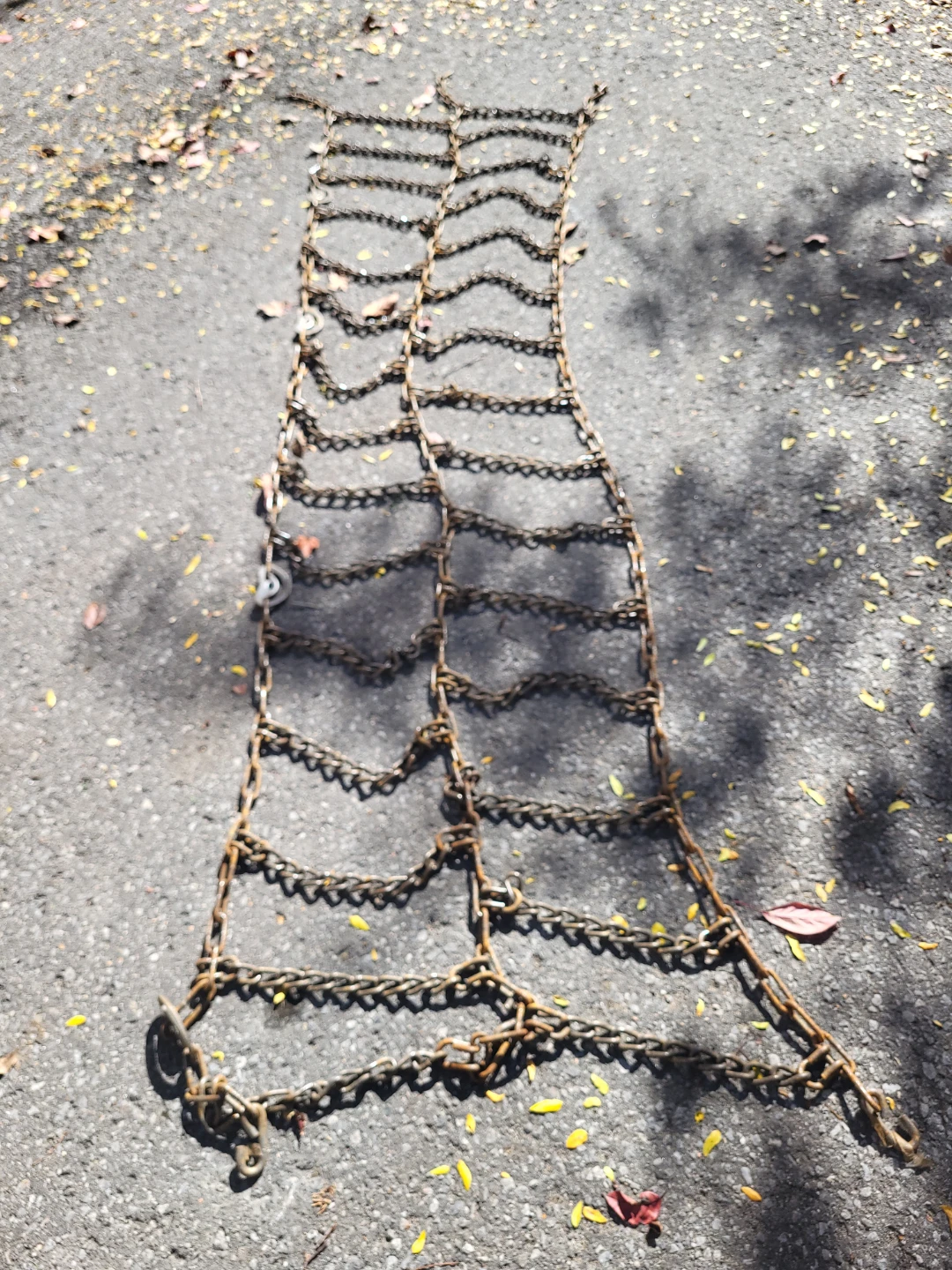 Heavy Duty Tire Chains- Tractor Trailer?
