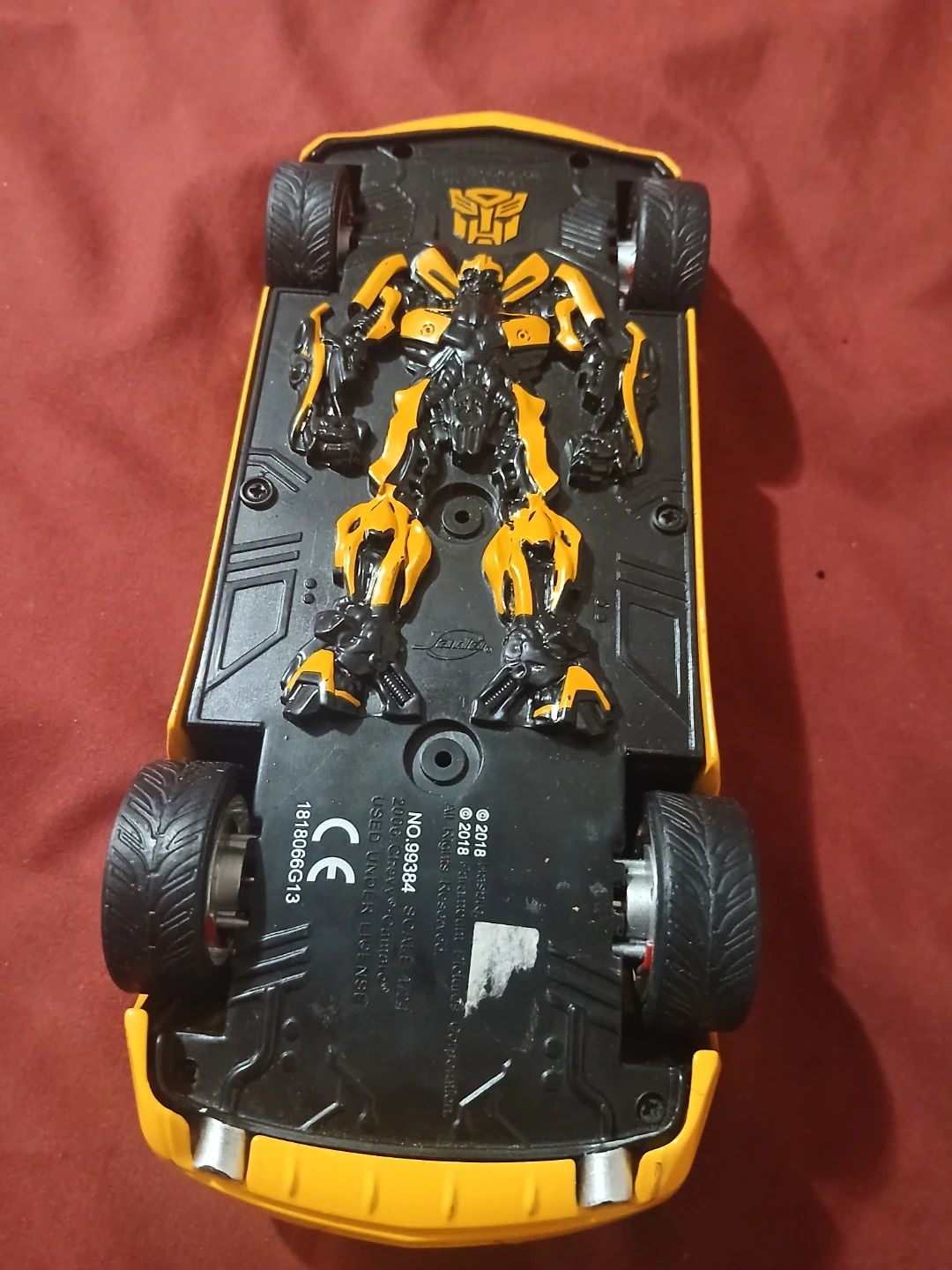 Transformers Bumblebee Camaro Toy Car - photo 5