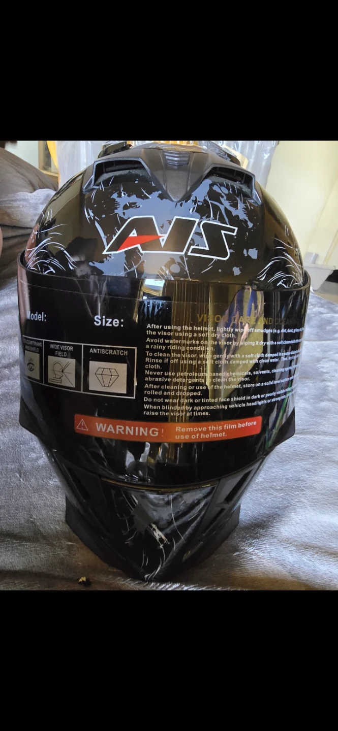 Motorcycle Helmet - Large