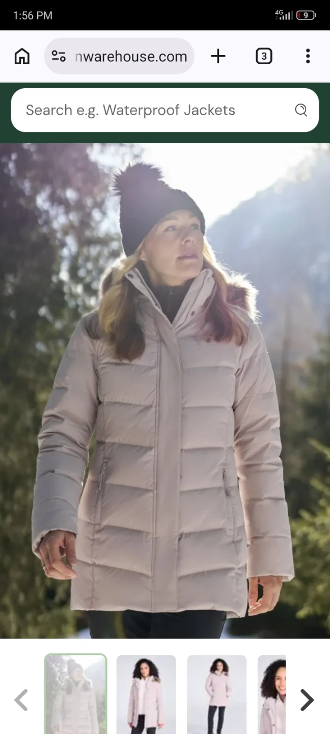 Mountain Warehouse Isla II Womens Extreme Down Jacket