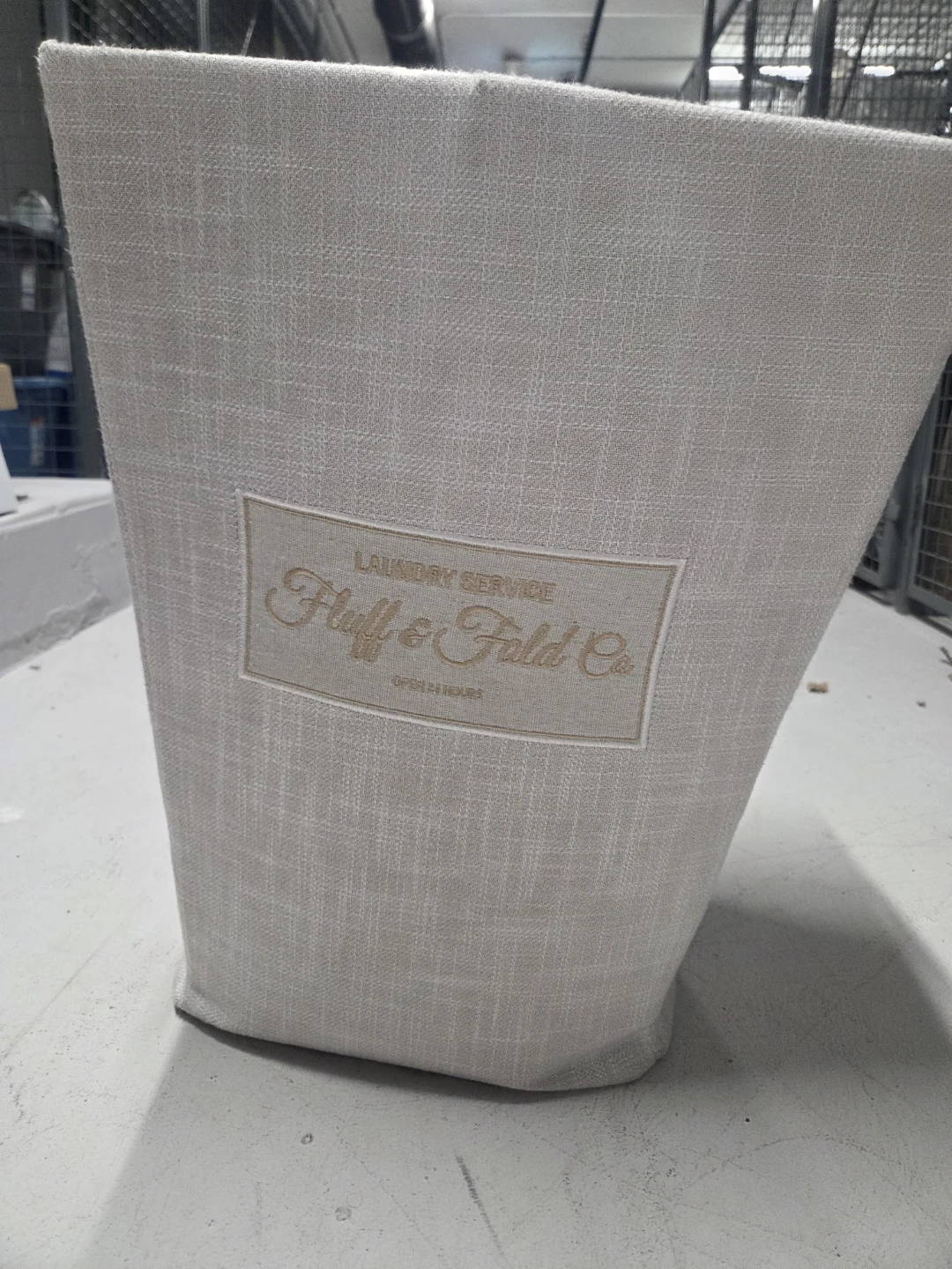 Fluff & Fold Co. Fabric Laundry Hamper