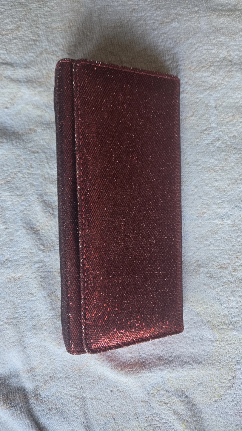 Red glitter Clutch