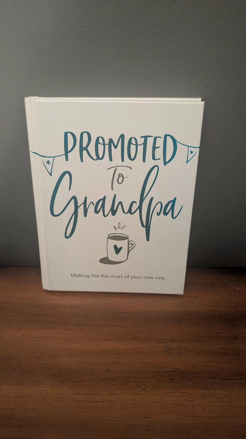 Promoted to Grandpa Book