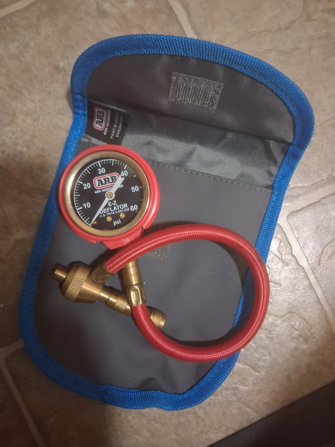 ARB E-Z Deflator and 9pc Radial Tire Repair Kit